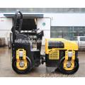 Mini rodillo compactador vibratorio diesel de doble tambor con ruedas Mini rodillo compactador vibratorio diesel de doble tambor con ruedas FYL-1200